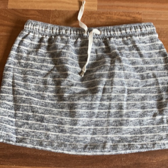 Dakini Pull On Striped Cotton Skirt - Picture 8 of 8